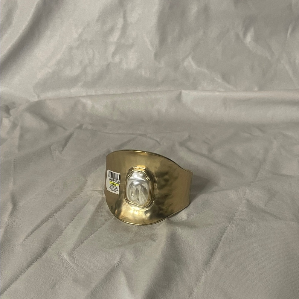 Pearl Izumi Gold Cuff Bracelet